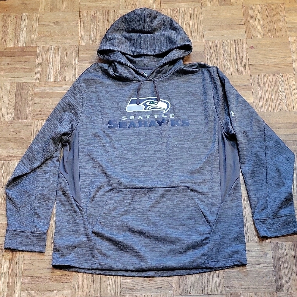 Majestic Seattle Seahawks NFL Hoodie Size Large